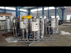 Συστήματα ανάκτησης συμπυκνωμένου με πλήρως αυτόματο έλεγχο για εξοικονόμηση ενέργειας